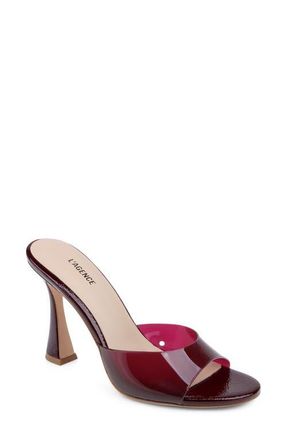 L'agence Avery Slide Sandal in Wine at Nordstrom, Size 5.5