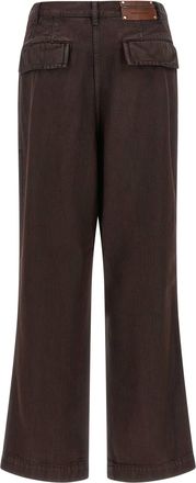 Dries Van Noten Pincks Jeans - Brown