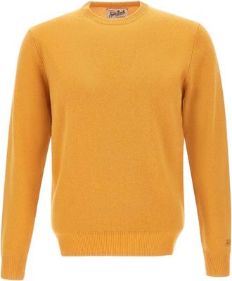 MC2 Saint Barth crew-neck ribbed sweater - Yellow