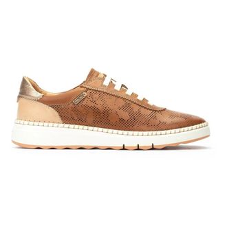Pikolinos Bruine Dames Sneaker - Comfortabel en Flexibel - Dames - Sneakers - Bruin - 36 EU - Leer - Schoenen
