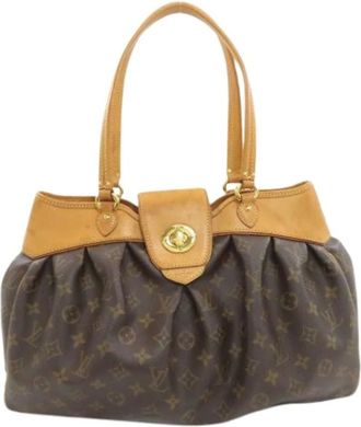 Louis Vuitton Pre-owned Shoulder Bags, female, Brown, Size: ONE SIZE Pre-owned Vintage Monogram Canvas Tote