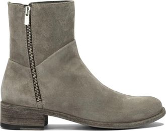 Officine Creative Lison 066 - Dames - Enkellaarsjes - Beige - 36 EU - Leer - Schoenen