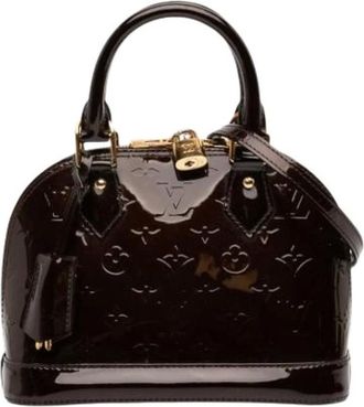 Louis Vuitton Pre-owned Mini Bags, female, Purple, Size: ONE SIZE Pre-owned Alma BB