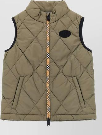Burberry quilted sleeveless vest
