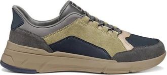 Geox Vittour Plus - Heren - Sneakers - Veelkleurig - 44 EU - Leer - Schoenen