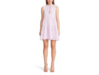 Steve Madden The Papaya Dress Womens Dress Orchid Bouquet : LG (US 10-12), Cotton
