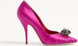 Valentino Garavani Panthea Pumps In Satin 105Mm Wo