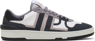 Lanvin Clay Sneakers In Perforated Leather And Suede in Black at Nordstrom, Size 45 Eu