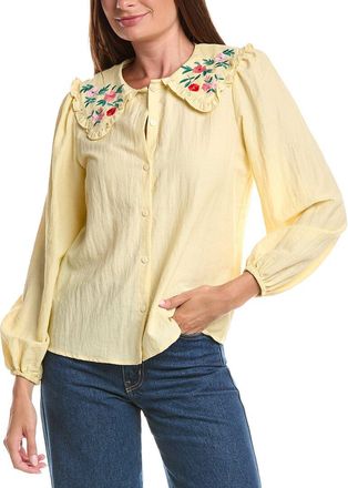 ANNA KAY Anna Kay Kansas Ruffled Blouse