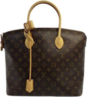 Louis Vuitton Pre-owned Handbags, female, Brown, Size: ONE SIZE Pre-owned Lockit MM Handbag