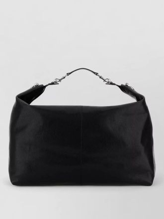 Gucci leather shopping tote bag