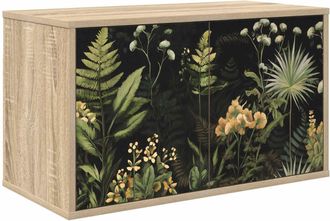 vidaXL Mueble De Tv Montado En La Pared Rhenen 69 X 33 X 40 Cm Vidaxl