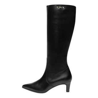 Nero Giardini Nappa Pandora Hoge Laars - Dames - Schoenen - Zwart - Maat: 39 EU Leer