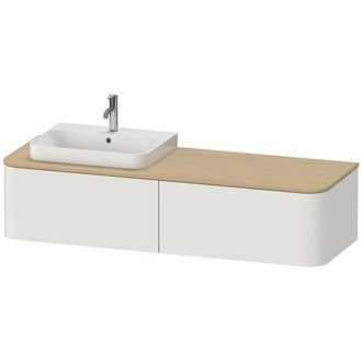 Duravit Happy D.2 Plus Unidad De Lavabo Para Consola De Pared, - Duravit