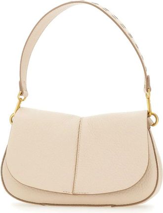 Gianni Chiarini Helena Ronde Schoudertas - Dames - Schoudertassen - Beige - ONE Size - Tassen