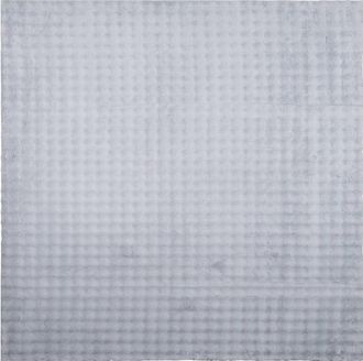 vidaXL Alfombras De &Aacute;rea Cuadrado Sirolo Gris 120 X 120 Cm Poli&eacute;ster Vidaxl