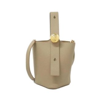 Loewe Pre-owned Bucket Bag - Dames - Vintage Tas - Beige - ONE Size - Leer - Vintage