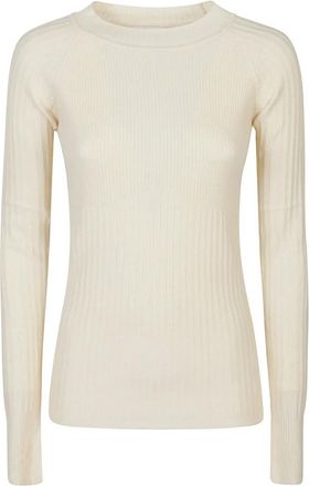 Patrizia Pepe Tops, Dames, Beige, S, Wol, Sweater