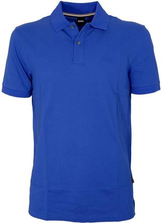 HUGO BOSS Hombre, Camisetas, Azul, Talla: L
