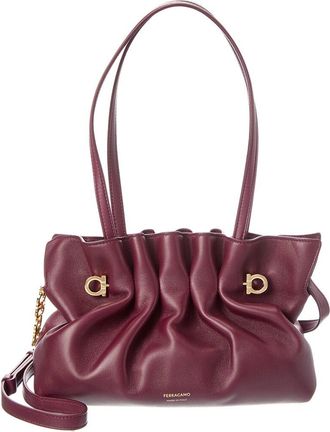 Ferragamo Ferragamo Leather Shoulder Bag