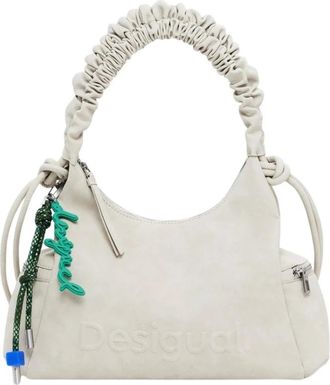 Desigual Tassen, Dames, Grijs, ONE Size, Montville Half Logo Bag
