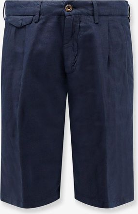 Nugnes Bermuda Modern Fit in lino e cotone - NUGNES 1920 - gender_Man