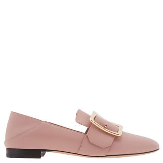Bally Janelle Calf Leather Slippers, Brand Size 37 ( US Size 6.5 )