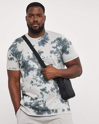 Jacamo Tie Dye T-Shirt Long