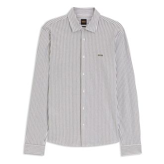 HUGO BOSS Mysoft 2 M Shirt - Heren - Zakelijke Overhemden - Veelkleurig - XL - Katoen - Overhemden