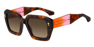 Etro 0114/S O63/HA Womens Sunglasses Tortoiseshell Size 52