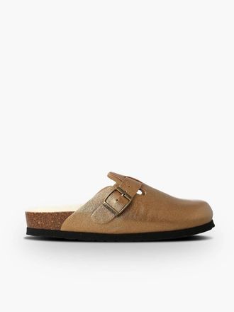 Genuins Riva Night Clogs In Gold