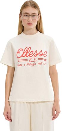 Ellesse Dames LAnse T-Shirt (Off White)