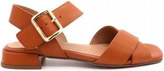 H&ouml;gl Sandalen met Hoge Hak - Dames - Sandalen met hakken - Bruin - 37 EU - Schoenen