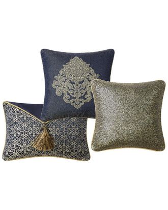 Waterford Vaughn Set Of 3 Decorative Pillows