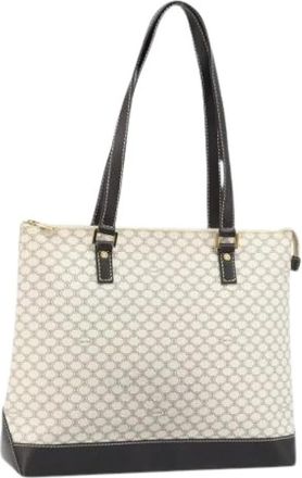 Celine Pre-owned Tote Bags, female, White, Size: ONE SIZE Pre-owned Vintage Tote Bag