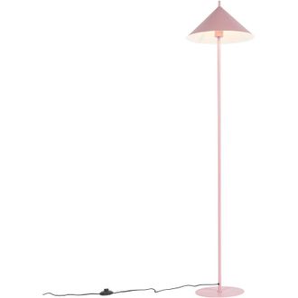 QAZQA Diseño Lámpara de pie de diseño rosa - Triangolo Acero Redonda Adecuado para led Max. 1 x 25 Watt - Qazqa