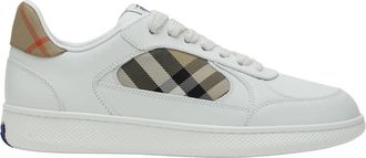 Burberry Low Terrace Sneaker - Dames - Sneakers - Wit - 37 EU - Leer - Schoenen
