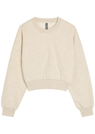 Vuori Clothing Restore Cotton-blend Sweatshirt - Off White - S (UK8-10 / S)