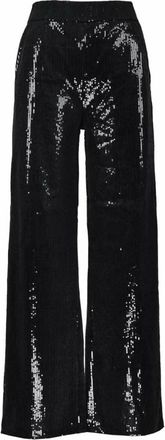 Buena Vista Wijde Broek - Dames - Broeken - Zwart - Maat: XL Denim