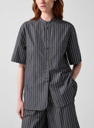 SOEUR Womens Hannah striped short-sleeve shirt