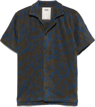OAS Camicia Puzzlotec - Marrone