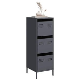 Berkfield Home Highboard Anthracite 39x35x103.5 cm Steel