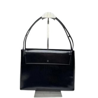 Givenchy Pre-owned Shoulder Bag - Dames - Pre-owned - Zwart - Maat: ONE Size Leer