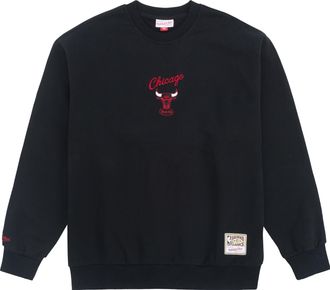 Mitchell & Ness x NBA Chicago Bulls Sweatshirt Black MNJYFWHD23092007