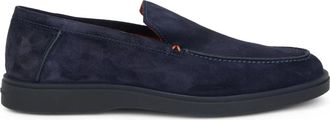 Santoni Uomo, Scarpe, Blu, 42 EU, new
