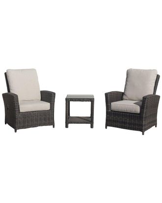 Courtyard Casual Cheshire Recline 3 Pc Chat Set