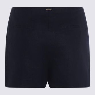 Twin-Set Womens Shorts Blue Night Li Vi