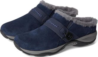 Easy Spirit Elinn Womens Shoes Navy Suede : 9.5 N (AA)