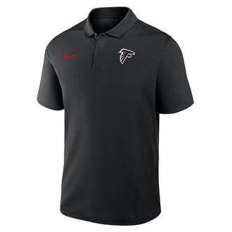 Nike Atlanta Falcons Logo Victory Nike Mens Dri-FIT NFL Polo in Black | 035800A96-R0T