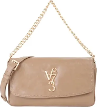 V&deg; 73 Tassen, Dames, Beige, ONE Size, Polyester, Louise Schoudertas